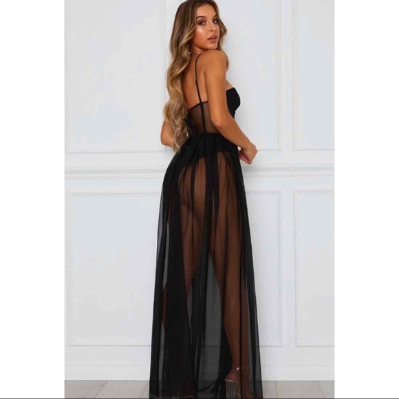 New! HOST PICK! Gorgeous bohemian sheer dress - Picture 5 of 8